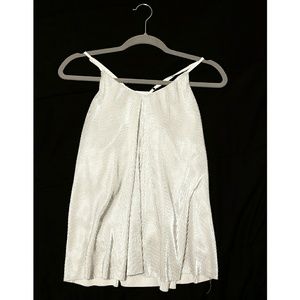 Sleeveless Chiffon Dress Shirt
